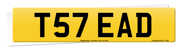 Registration number T57 EAD